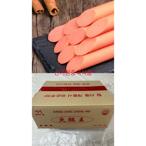 신기원중국식품,왕중왕소시지 왕중왕소세지빨강, 40개, 100g