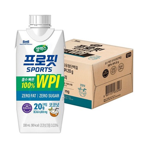 [셀렉스] 프로핏 웨이프로틴 코코넛