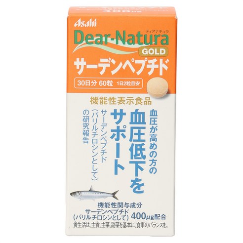 Asahi 디어 내츄라 골드 서든 펩티드 400ug 타블렛
