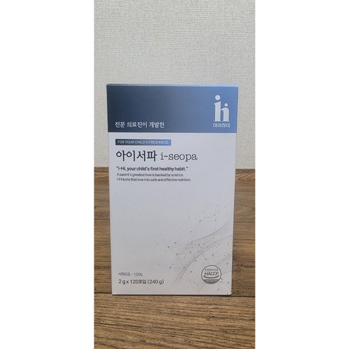 [당일발송] 정품 아이서파  :  우리 아이의 깊은 밤을 위해 : 서파08 : 2g x 120포 (대용량)