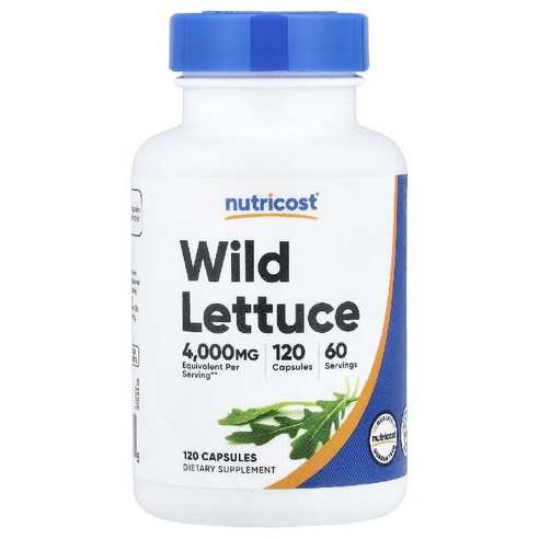 뉴트리코스트 Lettuce 와일드 래터스 락투신 120캡슐 락투카리움