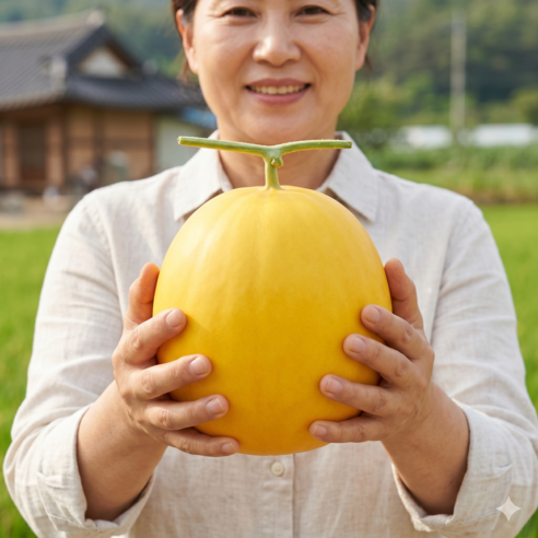 [당도보장] 고당도 양구 메론 산지직송 무료배송 프리미엄 제철과일, 1개, 3kg