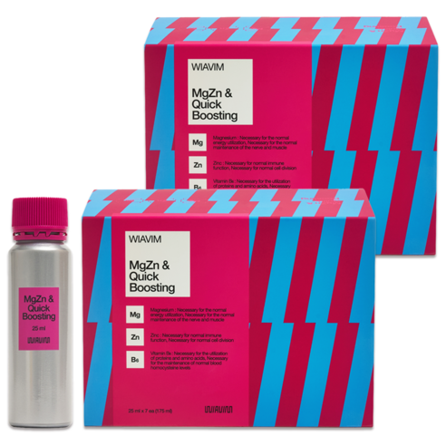 위아바임 액상 마그네슘 영양제 식약청인증 아르기닌 타우린 함유 마그아연 & 퀵 부스팅 HACCP