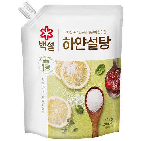 백설 하얀설탕, 400g, 14개
