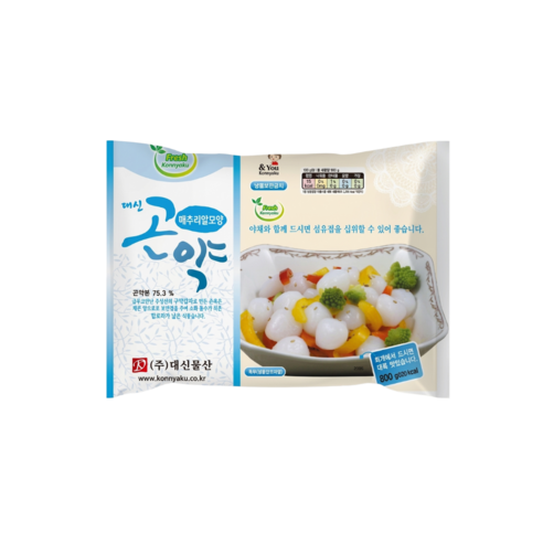 메추리알 모양 곤약 800g 대신물산