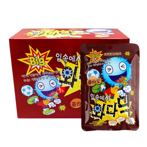 빅 입속에서 와다닥 콜라향 9g x 20개