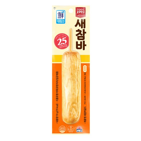 [대림냉장] 튀긴새참바70g