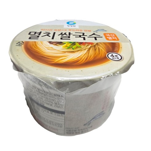 청정원 쌀로만든 멸치 컵쌀국수