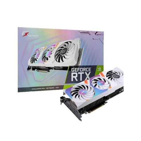 RTX3060Ti UltraWOC G6X CF 게임 화이트 그래픽카드 배틀그라, 2023 년형 Mieixin 3060 Ti