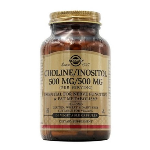 솔가 콜린 이노시톨 500mg 베지터블 캡슐