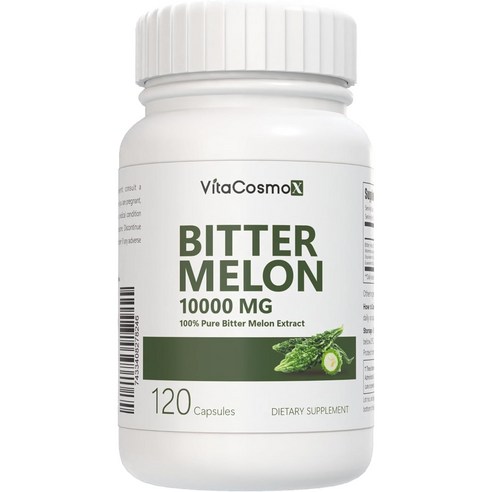 VitaCosmoX 비타코스모엑스 비터멜론 추출물 쓴멜론 여주 카란틴 고함량 10000mg 야채캡슐