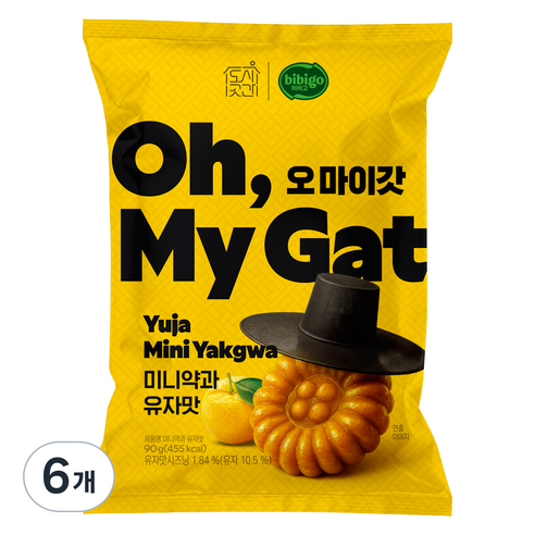 도시곳간 오마이갓 미니약과 유자맛