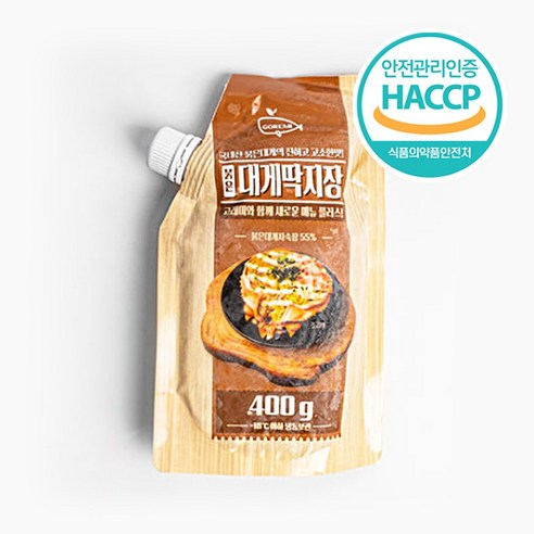 고래미 붉은대게딱지장 400g