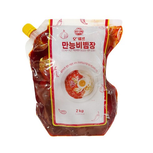 오뚜기 오쉐프 만능비빔장 2kg/1개
