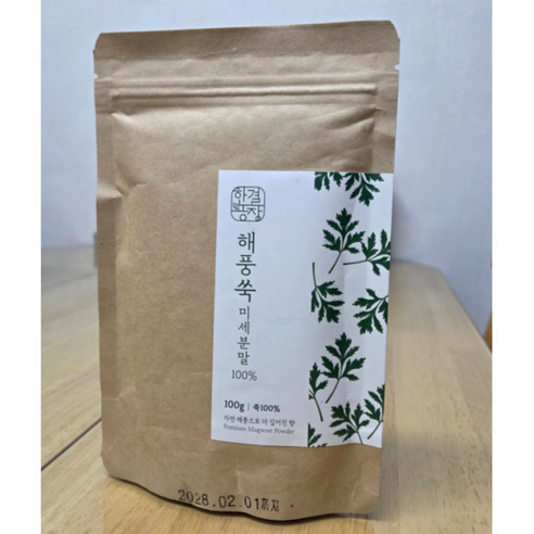 문정희거문도해풍쑥가루 한결농장해풍쑥분말 (거문도 해풍쑥가루)