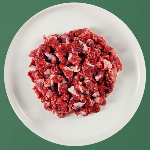 [한우공장] 1++ 한우 국거리 혼합육 (냉장), 1개, 500g
