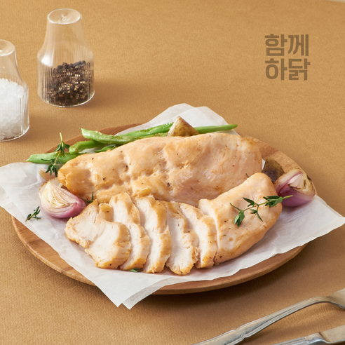 함께하닭 닭가슴살 100g 10종 골라담기, 100g, 10개