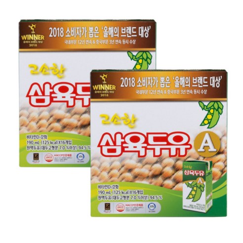 삼육두유 고소한 두유 A