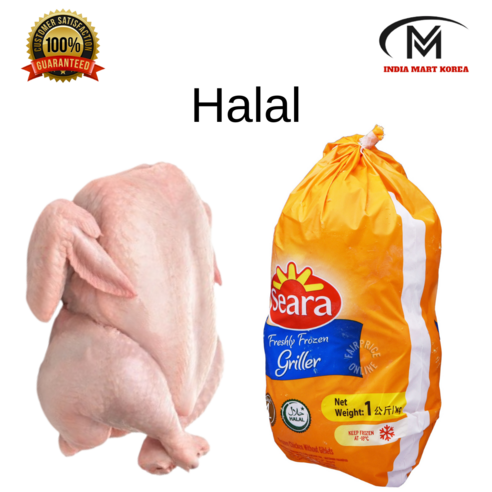 SEARA HALAL FRESHLY FROZEN GRILLER CHICKEN 통닭,1KG,1개, 1kg, 1개