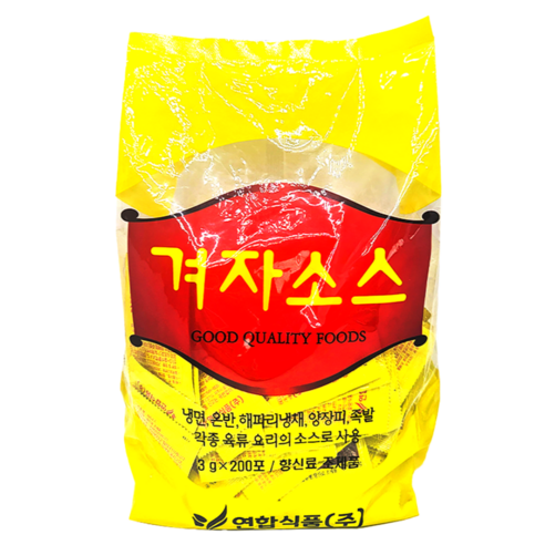 연합식품 겨자 소스 3그램 2백개입