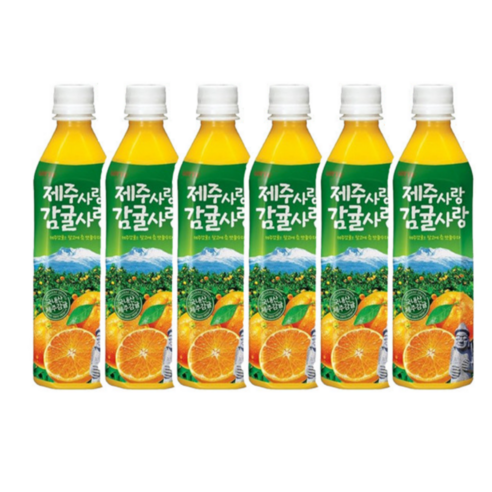 롯데칠성음료 제주감귤 500ml x 24펫