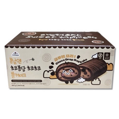봄날엔 초코퐁당 초코초코 롤케이크 400g