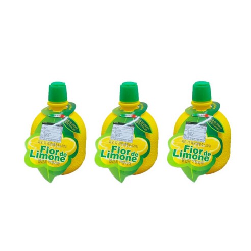 피오디레몬 피오디레몬즙 레몬즙X3개_123pZ, 200ml, 3개