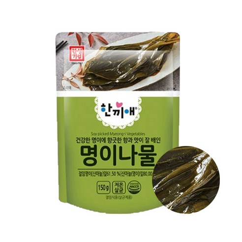 한성 한끼애 명이나물 150g x 8개 / 반찬