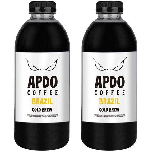 [Apdo.] 압도적인 더치커피 1L 브라질 세하도 콜드브루 원액 깊은 단맛