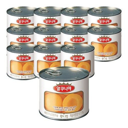 알쿠니아 황도 통조림
