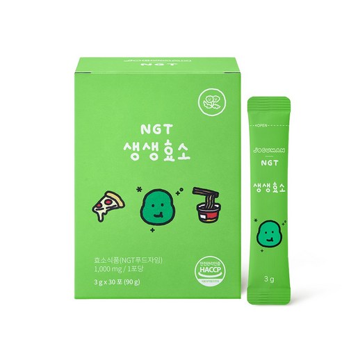 네츄럴굿띵스 NGT 조구만에디션 속편한 생생효소 30포