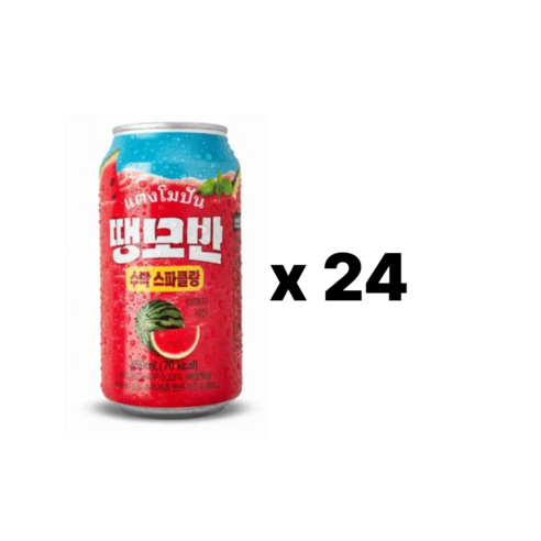 땡모반 수박 스파클링 탄산 캔음료