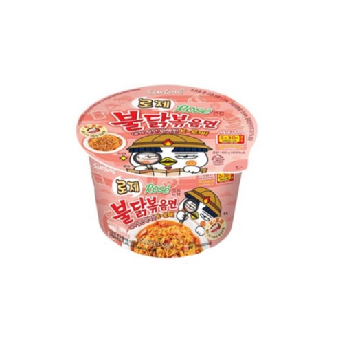 불닭볶음면 로제 큰컵 105g