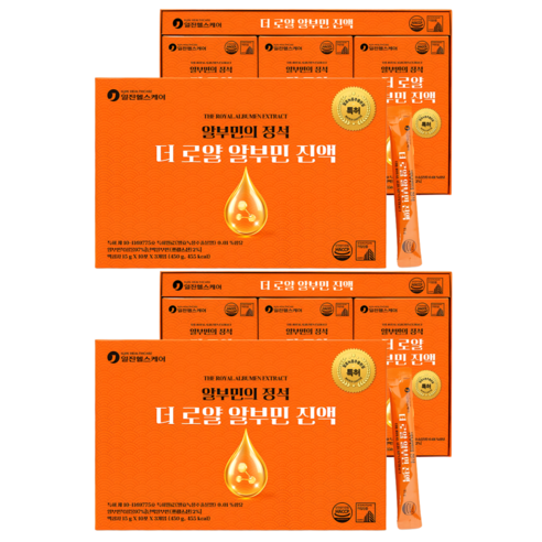 HnF 리뉴얼 더로얄 알부민 진액 프랑스산 알부민 97% 특허받은 발효녹용 식약처인증 HACCP