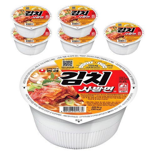 김치사발면 86g