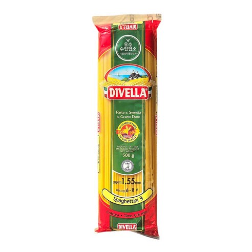 디벨라 스파게티니 9호, 500g, 8개