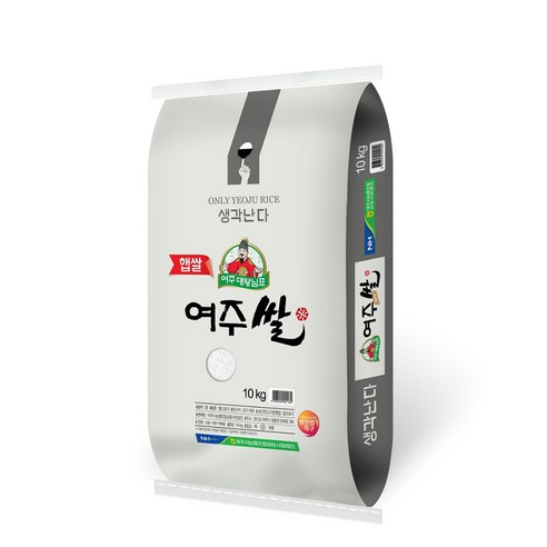 [여주농협] 25년햅쌀 대왕님표 여주쌀 10kg, 10kg, 1개