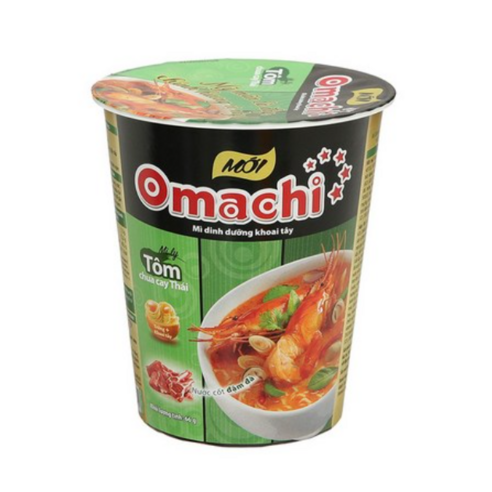 베트남라면 오마치 새우맛 컵라면 Omachi mi tom chua cay 65g, 1박스