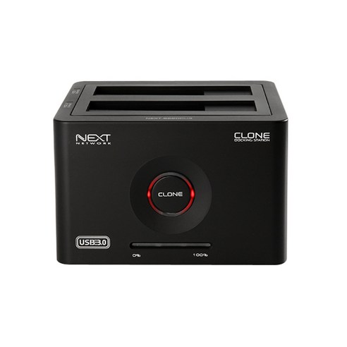 이지넷유비쿼터스 넥스트 NEXT-852DCU3 USB3.0 2Bay 도킹스테이션 - JBSupercom, 1개