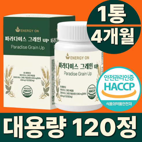 에너지온 파라다이스 그래인 추출물 파라다이스 그레인 up