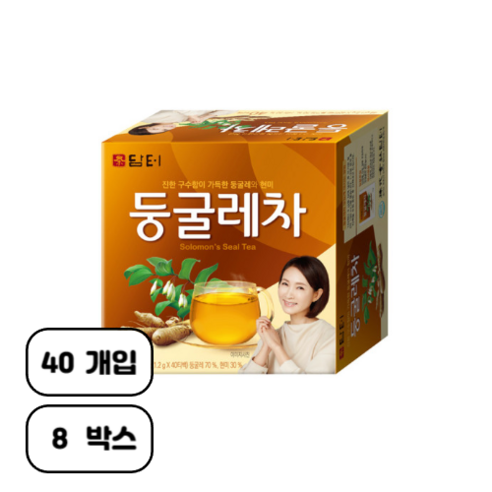 담터 둥굴레차, 1.2g, 40개입, 8개