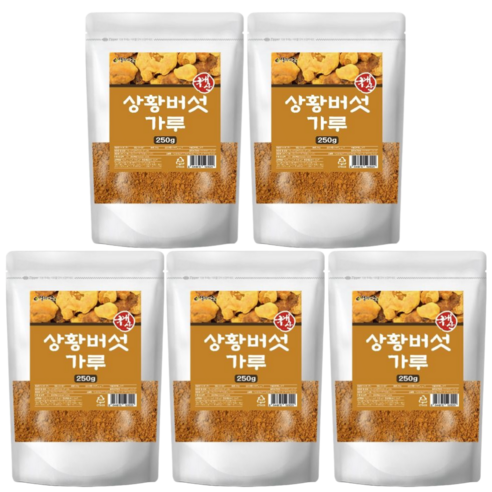 국산 상황버섯 분말 가루 250g 식약처인증, 250g, 5개
