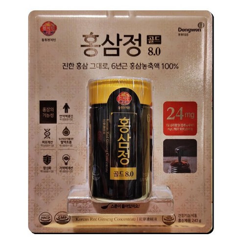 동원천지인 홍삼정 골드 8.0