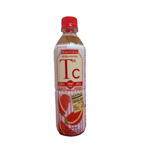 하이트진로 티도씨 자몽 아이스티 500ml, 24개