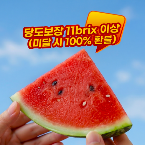 [당도선별] 타임특가 11Brix이상 산지직송 초특가수박