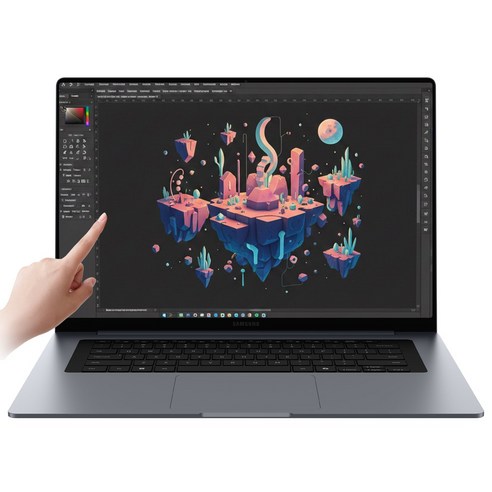 삼성전자 갤럭시북6 프로 NT960XJG-K51A 16인치 WIN11 인텔 울트라5 팬서레이크 터치디스플레이 햅틱터치패드 WQXGA+ AI 노트북
