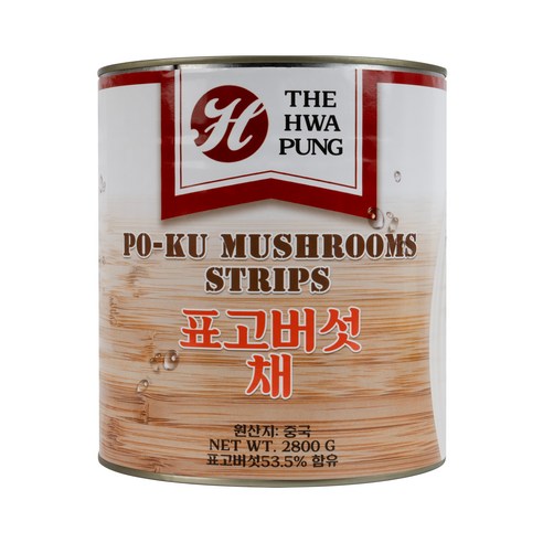 (배터짐) China  THP 표고버섯채 표고버섯 통조림 마라탕 짬뽕 등