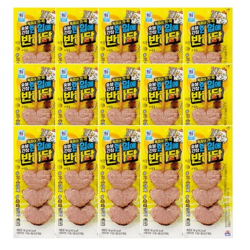 [푸드원스토어] 사조대림 육즙가득 한입에 반하닭 숯불간장맛, 90g, 15개
