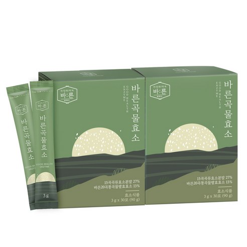 바른 곡물효소 누룽지맛