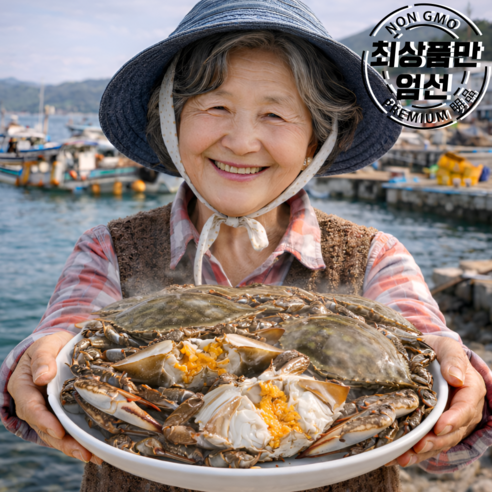 산지직송 연평도 암꽃게 알배기 꽃게